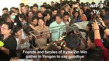 Funeral of bullied Myanmar gay man who took own life