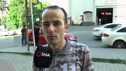 Otobüs şoförü ile yolcuların tekme tokat kavgası kamerada