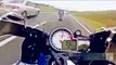 Crazy POV Motorcycle Speeding On Highway - Insane Lane Splitting
