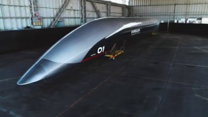Des tests pour l'Hyperloop, le train qui circule à 1 200 km/h