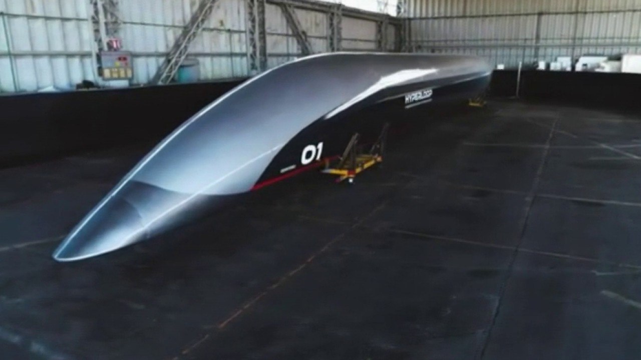 Des tests pour l'Hyperloop, le train qui circule à 1 200 km/h