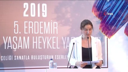 Çelikten sanat eserleri ödüllendirildi