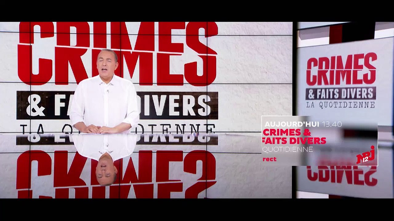 Eric veut savoir qui a massacré sa fille qui n'avait que 20 ans... En direct à 13h35 sur NRJ12 dans "Crimes et Faits Divers: la quotidienne" - Vidéo