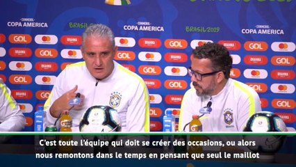 Tite : "Toute l'équipe doit se créer des occasions"