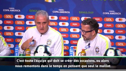 Tite : "Toute l'équipe doit se créer des occasions"
