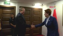 ANKARA Akşener, Avrupa Birliği Türkiye Delegasyonu Başkanı Büyükelçi Christian Berger ile görüştü