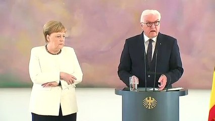 10 gün içinde 2. kez: Merkel yine titredi