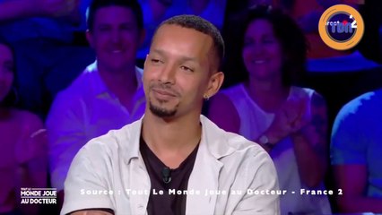 Mélanie Page envoie un drôle de SMS à Nagui en plein direct