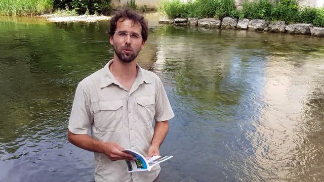 Matthieu Dornier, auteur du livre baignades et sites aquatiques en montagnes du Jura