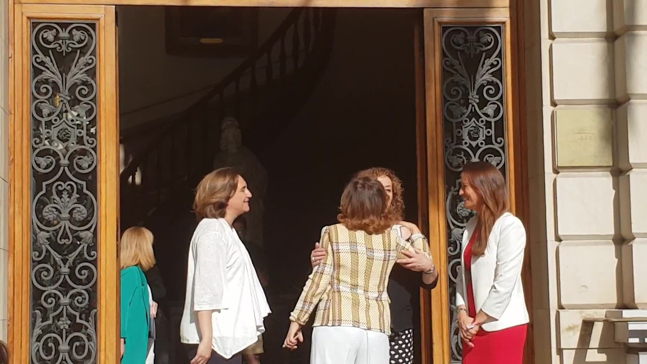 Calvo y Colau inauguran el foro Women Business & Justice