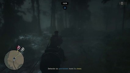 Red Dead Redemption 2  CHOQUE  SAQUEO BRIDAS y mucha niebla