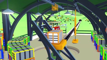 Troy The Train is the Speeding train in Car City | Cars & Trucks cartoon for children