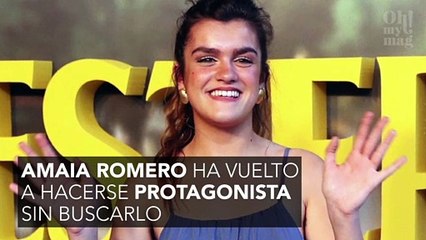 OT: Amaia presume de pelambre en una alfombra roja