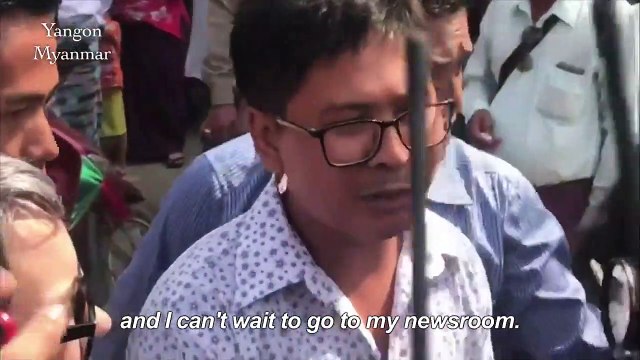 Myanmar frees two Reuters journalists in amnesty