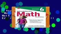 Any Format For Kindle  McGraw-Hill Education Math Grade 6, Second Edition by N/A Mcgraw-Hill