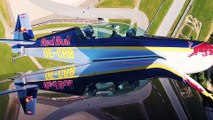 Pierre Gasly takes flight with Martin Sonka for an Aerial lap of the Red Bull Ring