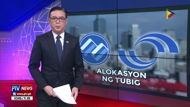 Alokasyon ng tubig, nananatili sa 36 cubic meter per second