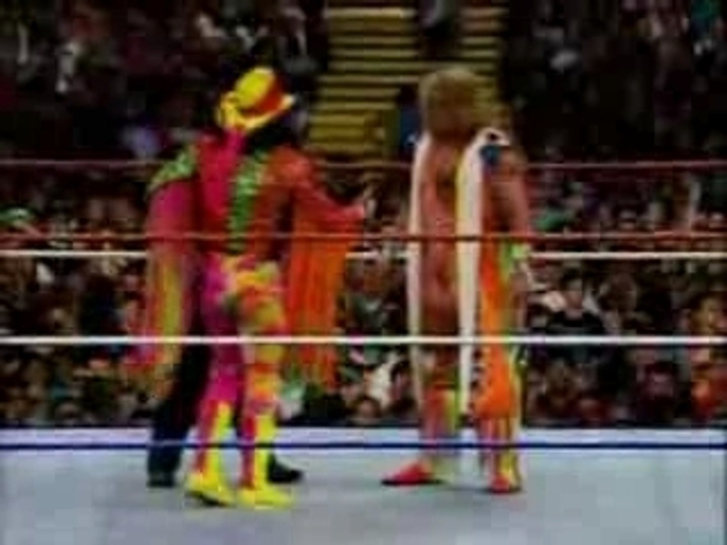 ultimate warrior vs macho man