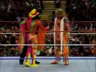 Ultimate Warrior vs Macho Man Randy Savage