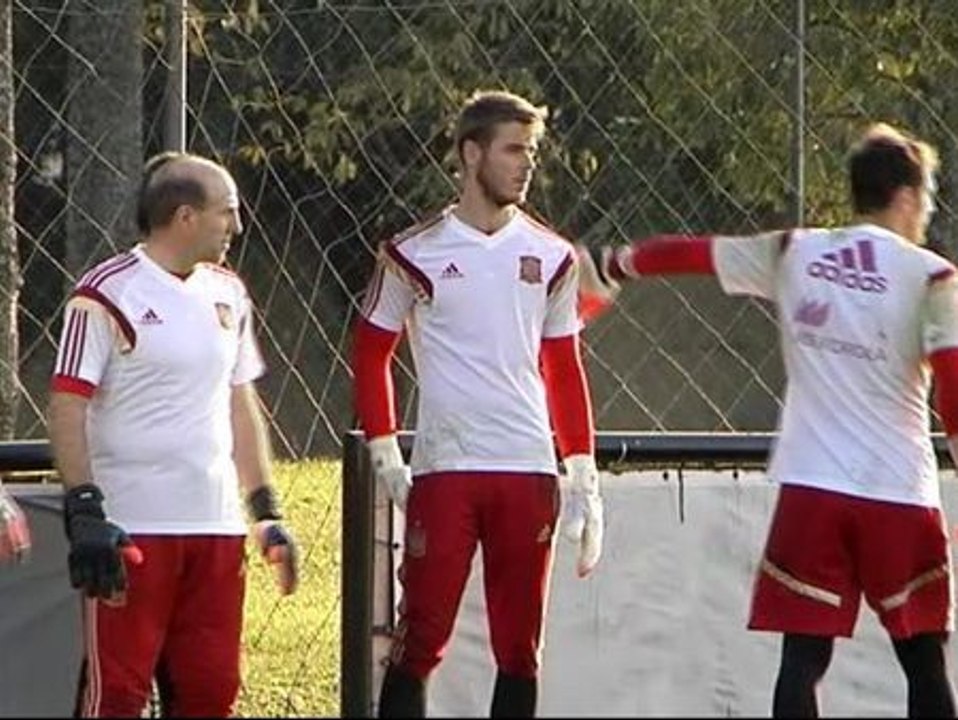 De Gea se retira con molestias