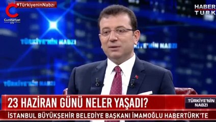 Ekrem İmamoğlu, Binali Yıldırım'ın kendisini tebrik etmesini böyle yorumladı