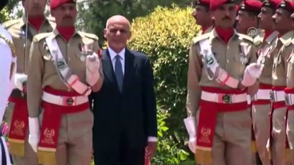 Afganistan Cumhurbaşkanı Gani Pakistan'da - İSLAMABAD