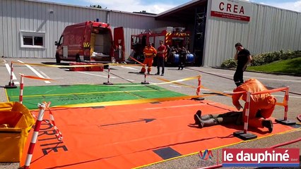 Ambiance Tchernobyl à Annecy : minimum risques chimiques garanti chez Pfeiffer-Vacuum