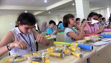 'Geleceğin mühendisleri'ne maket roket eğitimi - KASTAMONU