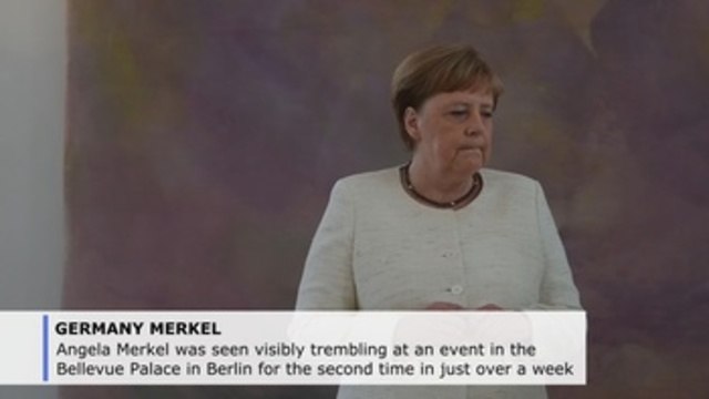Merkel seen visibly shaking at event in Berlin ahead of Japan G20 trip