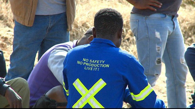 South Africa strike: Miners stand against harassment
