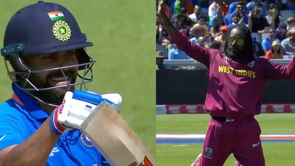 World Cup 2019 India vs West Indies: Virat Kohli's epic reaction on Gayle's fielding| वनइंडिया हिंदी