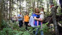 Öğretmenler, doğa harikası Çatak Kanyonunda 7 kilometre yürüdü