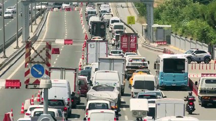 15 Temmuz Şehitler ve FSM köprülerinde çalışma - İSTANBUL
