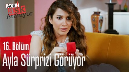 Ayla sürprizi görüyor! - Acil Aşk Aranıyor 16. Bölüm