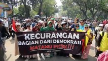 Aksi Massa Pendemo Jelang Putusan Sengketa Pilpres 2019