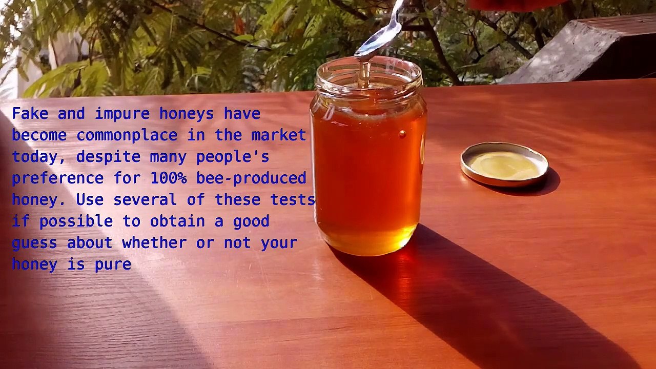 How to check if Honey is Pure