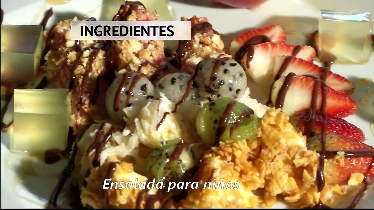Ensalada para niños