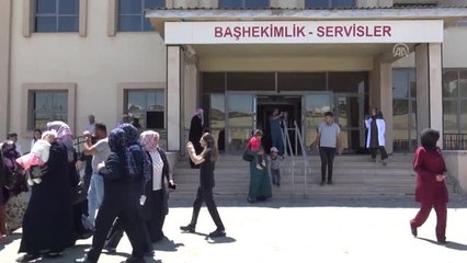 Hastanede yangın tatbikatı