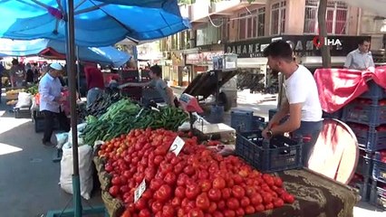 Sebze fiyatları düştü vatandaşın yüzü güldü