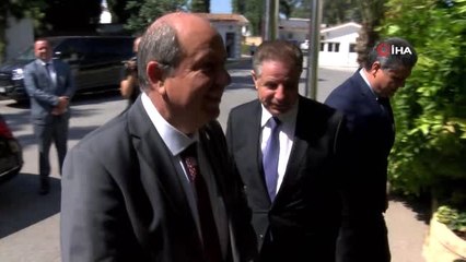 - Cumhurbaşkanı Akıncı'nın Tatar ve Özersay ile Maraş Krizi Sonrası İlk Görüşmesi