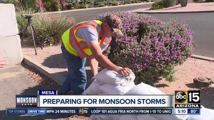 Mesa prepares for monsoon storms all year long