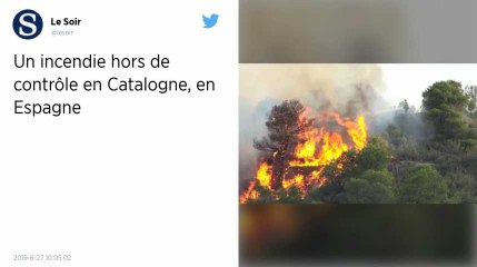 Espagne : Un incendie hors de contrôle progresse au nord du pays