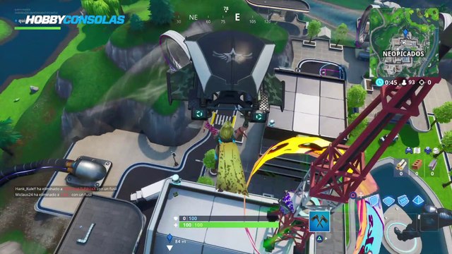 Fortbyte #100: cómo encontrarlo en la planta más alta del edificio más alto de Neopicados