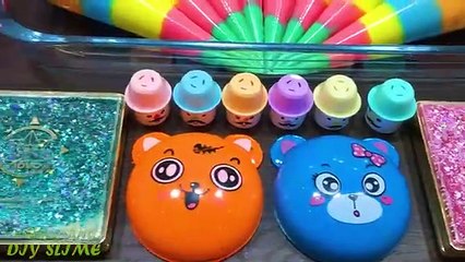 Mixing Random Things into Slime #8 !!! Slimesmoothie Relaxing Satisfying Slime s
