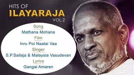 Mathana Mohana  - Hits Of Ilaiyaraja ¦ Superhit Tamil Film Songs Collection ¦ Legend Music Composer