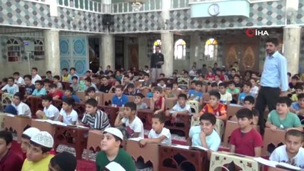 - Siirt'te camiler çocuk sesleriyle yankılanıyor