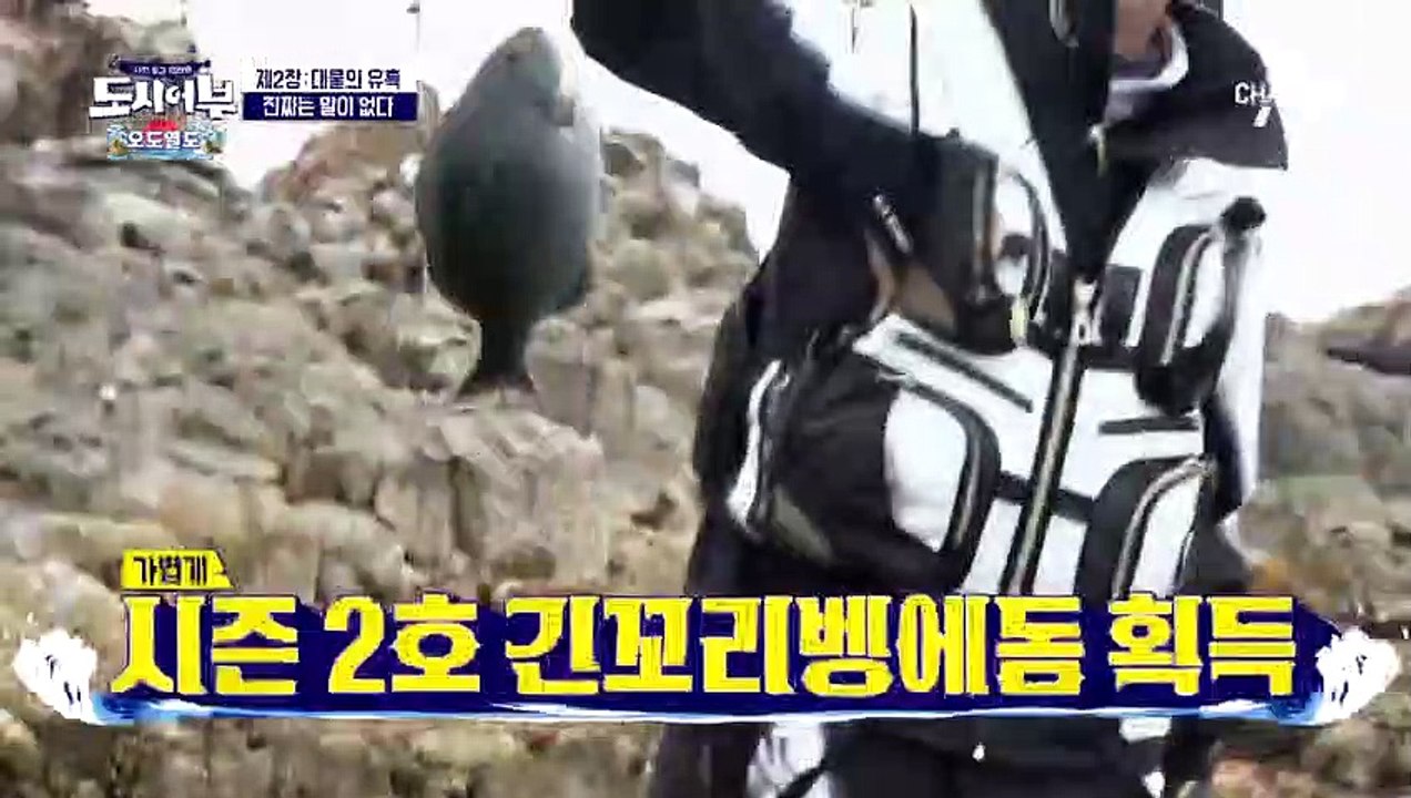 소리 없이 강한 래원, 2호 벵에돔 획득~!! 하지만 킹래원의 성에 차지 않는 작은 크기ㅠㅠ