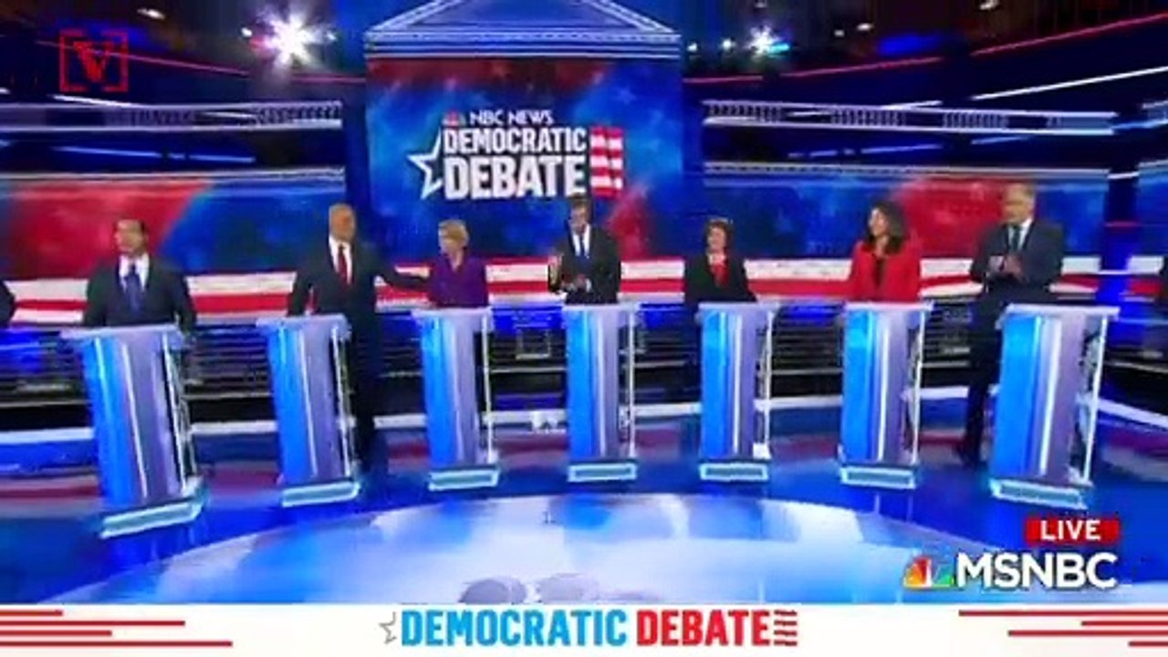 AOC Compares Notes on the 2020 Democratic Debate with Stephen Colbert
