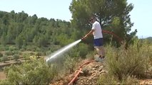 El incendio de Tarragona deja a 45 vecinos evacuados