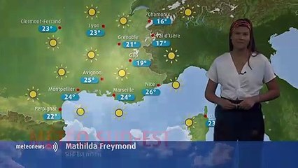 Votre météo du vendredi 28 juin : Il fait encore très chaud, plus de 40°C à Avignon...